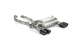 Akrapovic M4 Slip-On Line Titanium Exhaust (Carbon Tips) for BMW M4 - Image 3