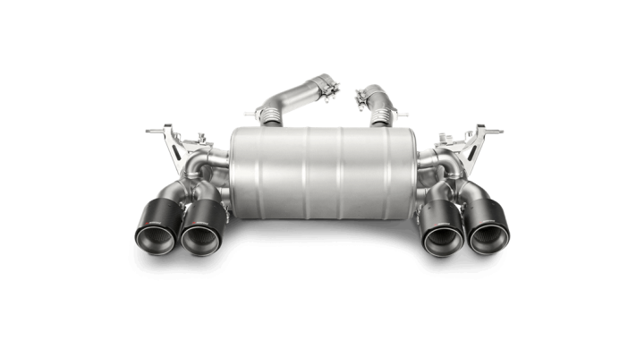 Akrapovic 2014-2019 BMW M4 Slip-On Line Titanium Exhaust (Carbon Tips)