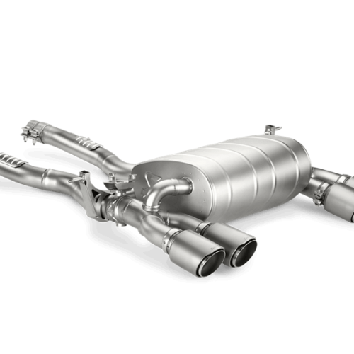 Akrapovic 2014 2019 BMW M4 Slip On Line Titanium Exhaust 8