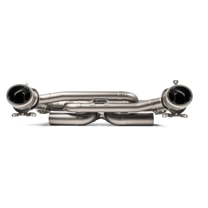 Akrapovic 2019-2023 Porsche 911 Carrera (992) Slip-On Race Line Titanium Exhaust