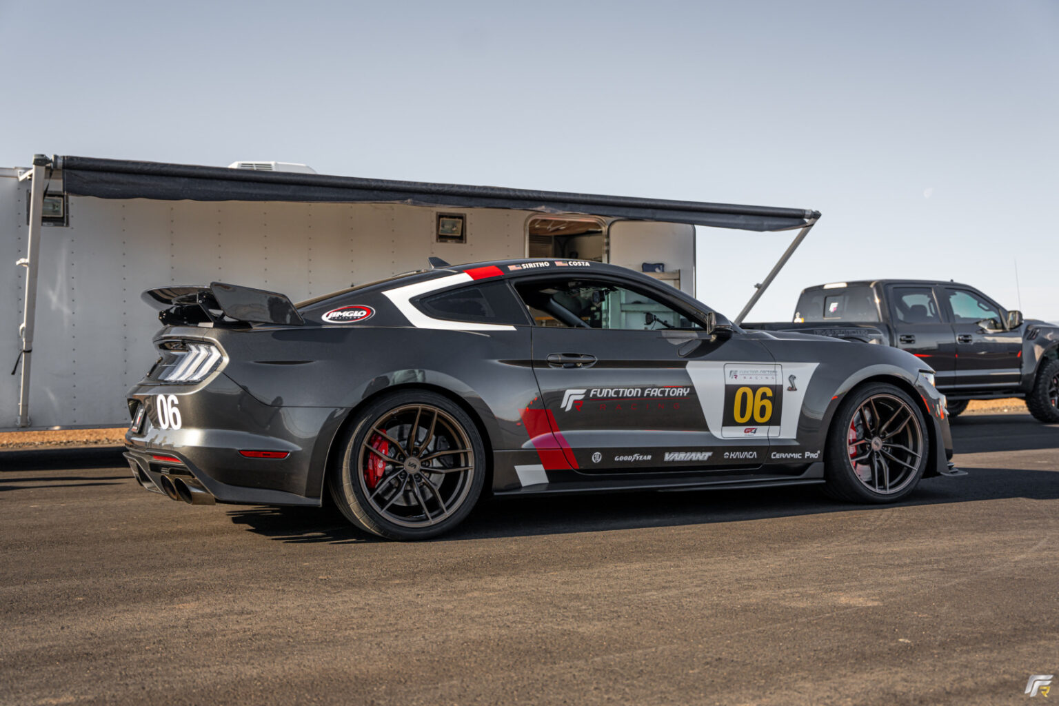 FFP 20152023 Ford Mustang GT500 Carbon Fiber Track Pack Rear Wing