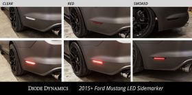Diode Dynamics 2015-2022 Ford Mustang Clear LED Side Markers - Image 3