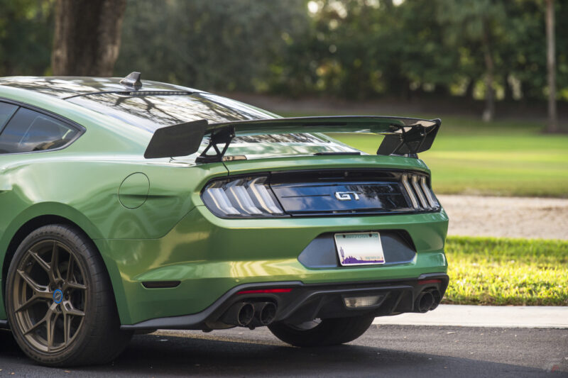 FFP 2015-2023 Ford Mustang GT500 V3 Dry Carbon Fiber Track Pack Rear Wing - Ceramic Pro PPF