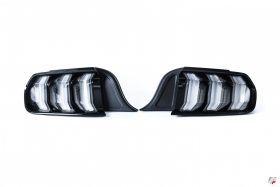 Vland 2015-2023 Ford Mustang Multi Mode Clear LED Euro Tail Lights - Image 1
