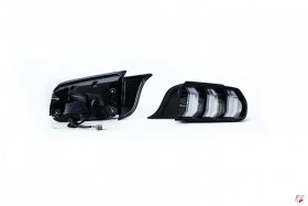 Vland 2015-2023 Ford Mustang Multi Mode Clear LED Euro Tail Lights - Image 6
