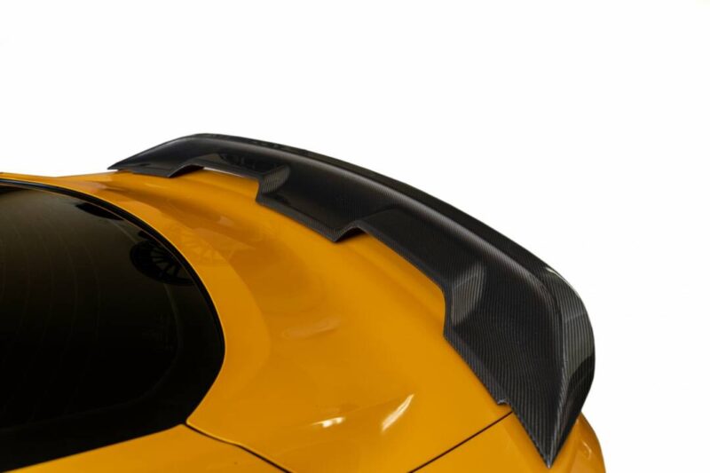 FFP 2015-2023 Ford Mustang GT500 GT350 Carbon Fiber "Swing" Rear Wing with Wicker Bill