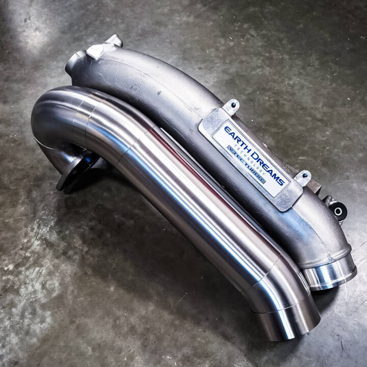 Rampage Fabrication Design 2017 2019 Honda Civic Type R Titanium Turbo Inlet Pipe 3