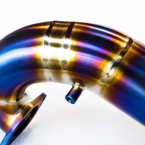 Rampage Fabrication Design 2017 2019 Honda Civic Type R Titanium Turbo Inlet Pipe 7