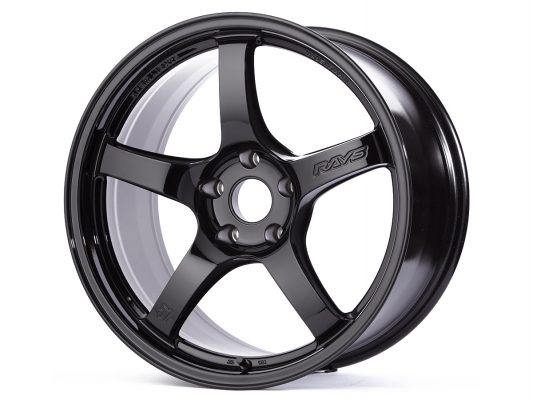 Rays Wheels GramLights 57CR 19x9.5 +25 Deep Concave Glossy Black