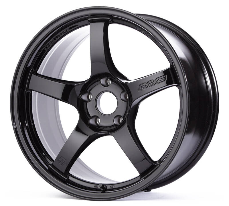 Rays Wheels GramLights 57C 19x10.5 +12 Glossy Black