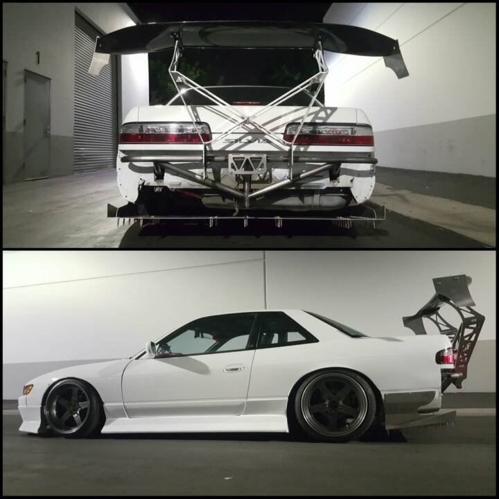 Street Faction Engineering 19 1994 Nissan S13 Coupe 240sx Chassis Mount Wing Function Factory Performance