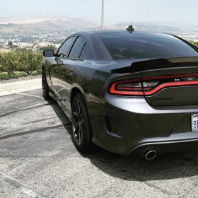 ZL1 Addons 2015-2023 Dodge Charger Hellcat/SRT/Daytona/Scat Pack Standard Wickerbill Wing - Image 3