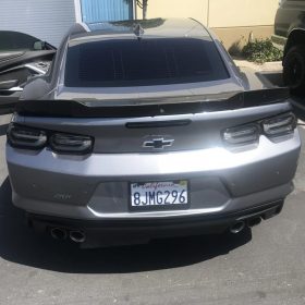 ZL1 Addons 2019-2024 Chevrolet Camaro SS Wickerbill (Rear View Camera Model) - Image 5