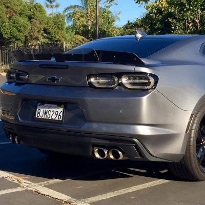 ZL1 Addons 2019-2024 Chevrolet Camaro SS Wickerbill (Rear View Camera Model)