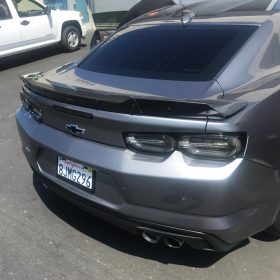ZL1 Addons 2019-2024 Chevrolet Camaro SS Wickerbill (Rear View Camera Model) - Image 4