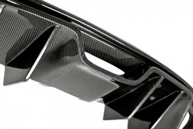 Anderson Composites 2015-2017 Ford Mustang Type-AR Carbon Fiber Rear Diffuser - Image 2