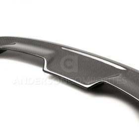 Anderson Composites 2020-2022 Ford Mustang Shelby GT500 Swing Carbon Fiber Rear Wing - Image 3