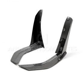 Anderson Composites 2020-2022 Ford Mustang Shelby GT500 Front Splitter Wickers - Image 1