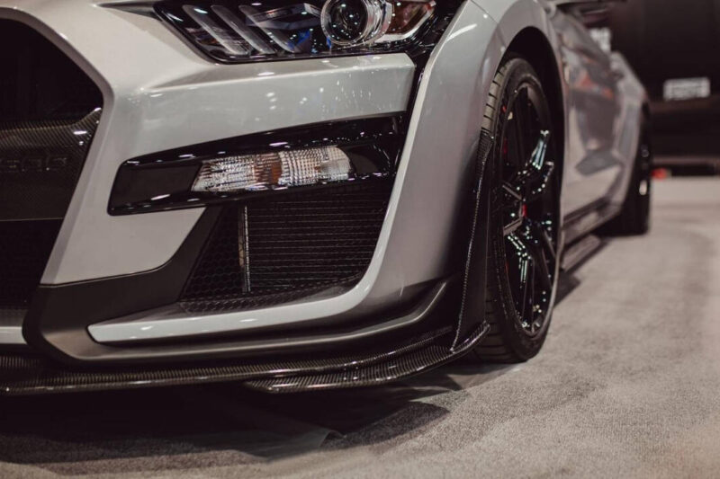 Anderson Composites 2020-2022 Ford Mustang Shelby GT500 Front Splitter Wickers
