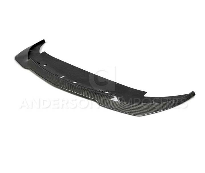 Anderson Composites 2015-2020 Ford Mustang Shelby GT350R Carbon Fiber Front Splitter (1 Piece)