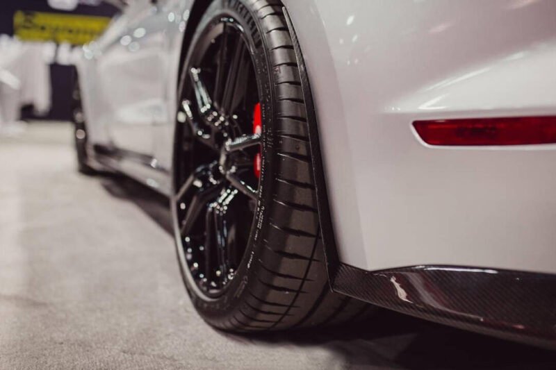 Anderson Composites 2020-2022 Ford Mustang Shelby GT500 Carbon Fiber Rear Splash Guards