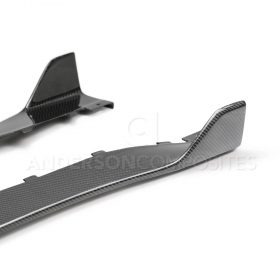 Anderson Composites 2020-2022 Ford Mustang Shelby GT500 Carbon Fiber Side Rocker Panel Splitters - Image 2