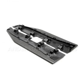 Anderson Composites 2020-2022 Ford Mustang Shelby GT500 Carbon Fiber Sider Rocker Panel Splitter Extensions - Image 1