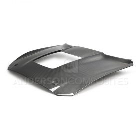 Anderson Composites 2020-2022 Ford Mustang Shelby GT500 Double Sided Carbon Fiber Hood - Image 1