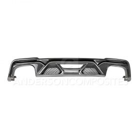 Anderson Composites 2020-2022 Ford Mustang Shelby GT500 Carbon Fiber Rear Diffuser - Image 1