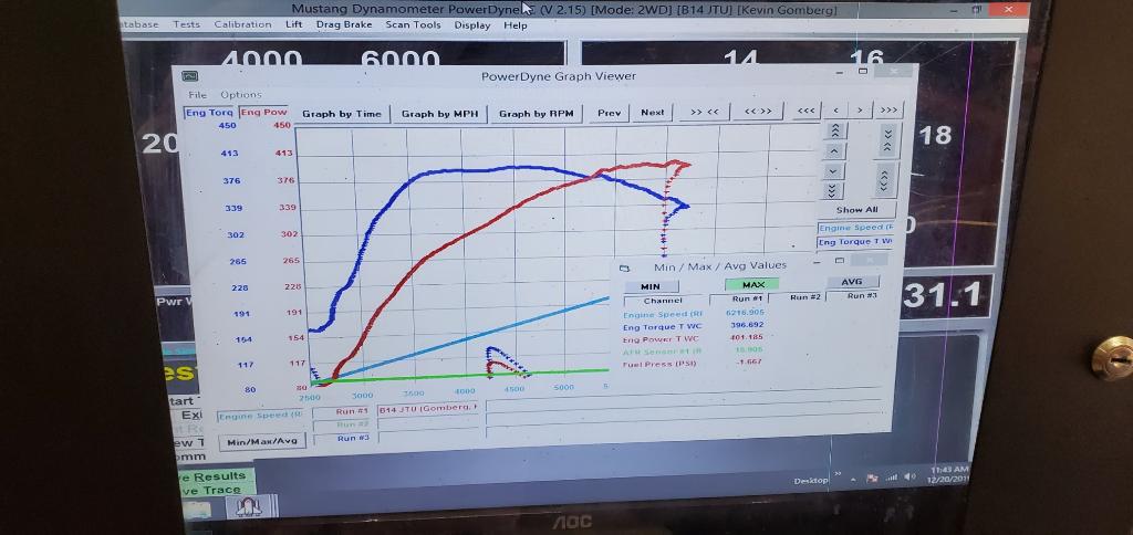 NX2 Dyno Pull 1