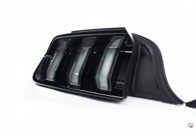 Vland 2015-2023 Ford Mustang Multi Mode Smoked LED Euro Tail Lights - Image 1