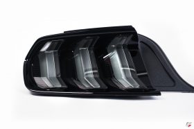 Vland 2015-2023 Ford Mustang Multi Mode Smoked LED Euro Tail Lights - Image 4