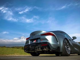 HKS Supra GR Without OPF Dual Hi-Power Titanium Tip Cat Back Exhaust for GR Supra - Image 5
