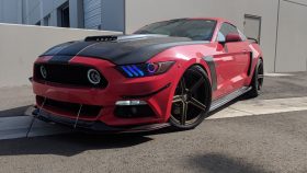 Oracle Lighting 2015-2017 Ford Mustang Pre-Assembled Headlights Dynamic Colorshift RGB+A Black Edition - Image 2