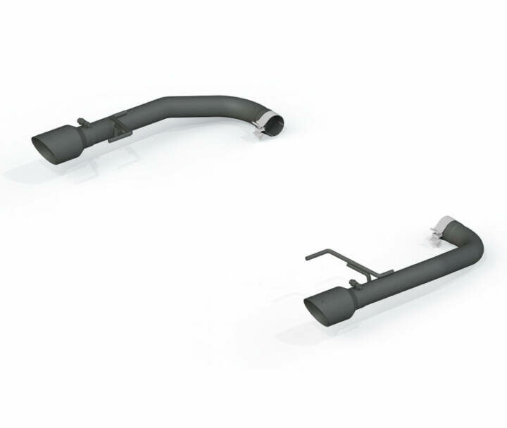 MBRP 2015-2017 Ford Mustang GT 2 1/2" Axel Back Kit - Black Coated