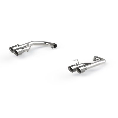 MBRP 2018-2023 Ford Mustang GT 2.5" Axle Back with Quad 4" Dual Wall Tips Non Active Exhaust T304