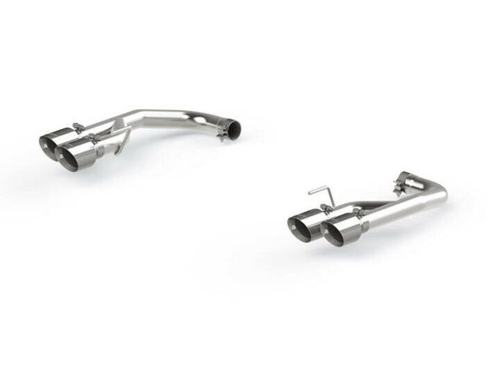 MBRP 2018-2023 Ford Mustang GT 2.5" Axle Back with Quad 4" Dual Wall Tips Non Active Exhaust T304
