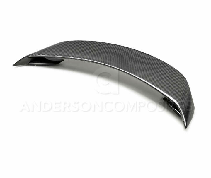 Anderson Composites 2015-2023 Ford Mustang GT350R Carbon Fiber Rear Wing