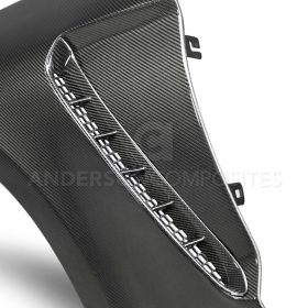 Anderson Composites 2018-2023 Ford Mustang GT350 Style Carbon Fiber Fenders (Pair) - Image 4