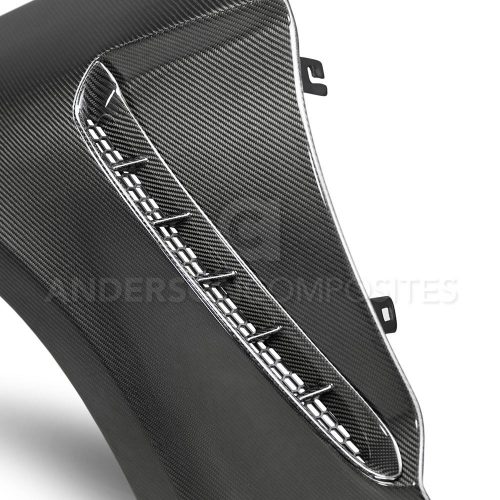 Anderson Composites 2018 2020 Ford Mustang GT350 Style Carbon Fiber Fenders Pair 5