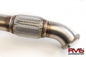 RV6 Performance Honda Civic Type R FK8 Front Pipe for Porsche 911 - Image 3