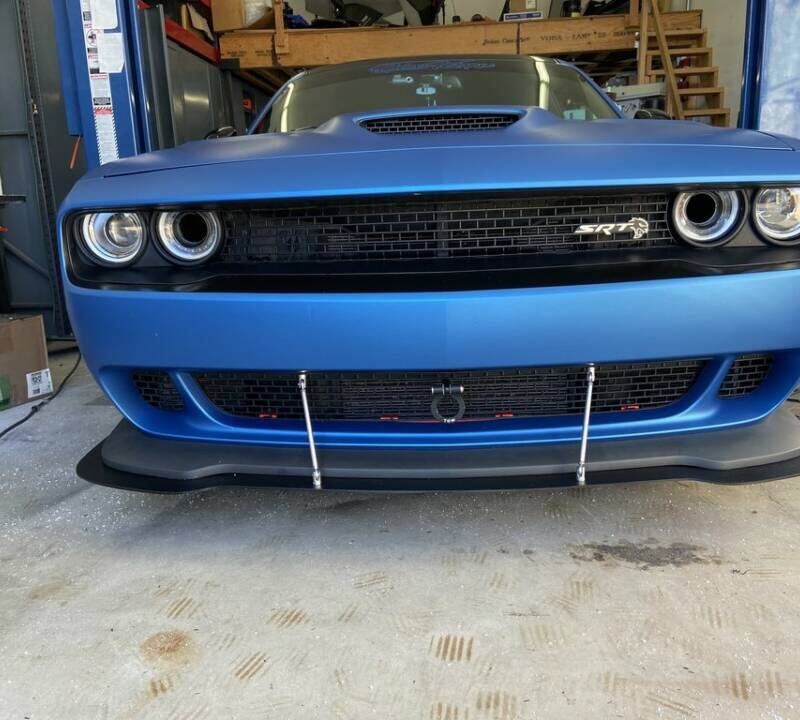 ZL1 Addons 2015-2023 Dodge Challenger SRT Hellcat Front Splitter