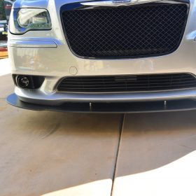 ZL1 Addons 2011-2019 Chrysler 300 SRT Front Splitter with Fender Extensions - Image 1