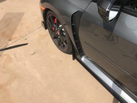 ZL1 Addons Honda Civic Type R Standard Rock Guards - Image 3