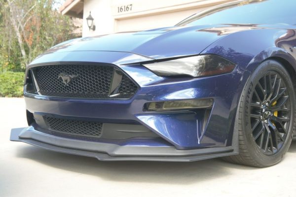 ZL1 Addons 2018-2021 Ford Mustang Front Splitter with Fender Extension