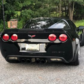 ZL1 Addons 2004-2013 Chevrolet Corvette ZR1 OEM Wickerbill - Image 3