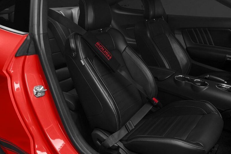 Roush Performance 2015-2023 Ford Mustang Seat Belt Comfort Sleeve - Black