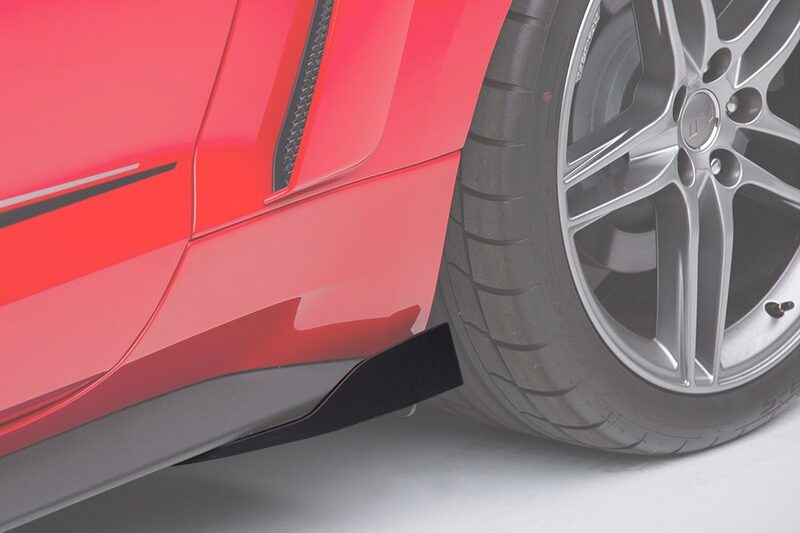 Roush Performance 2015-2021 Ford Mustang Rocker Winglets (Molded Black)