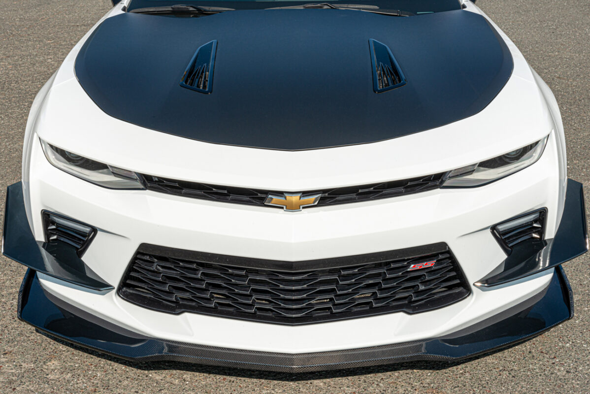 EOS 20192023 Chevrolet Camaro Carbon Fiber Front Splitter Function