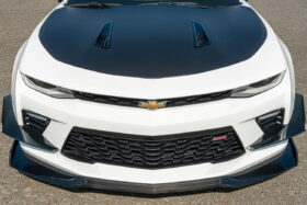 EOS 2019-2023 Chevrolet Camaro ZL1 1LE Track Package Carbon Fiber Front Splitter - Image 3